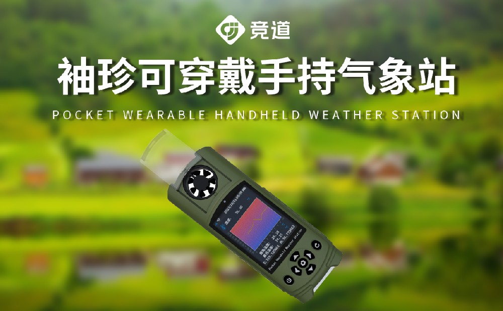 袖珍款手持氣象儀